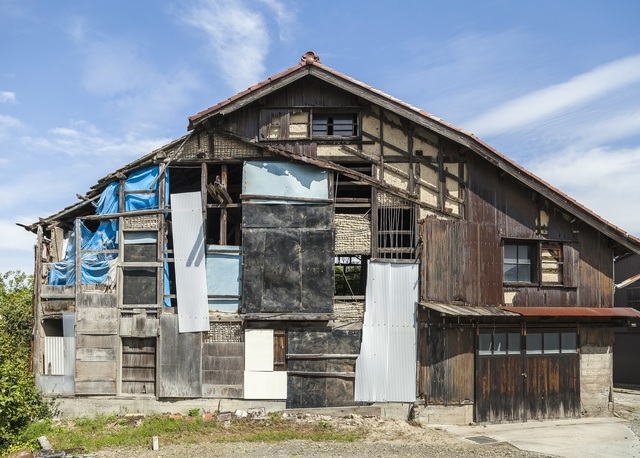 修繕が必要な大型木造建物